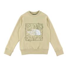 The North Face Sweatshirt - Graphic - Gravel/Forest Olive - The North Face - 14-16 år (164-176) - Sweatshirt