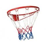 Enero Basketballkurv 43 cm med net Enero rød