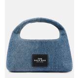 Marc Jacobs The Sack Bag embellished denim tote bag - blue - One size fits all