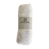 Hamptons jersey stræklagen Hvid | 90 x 200 x 30 cm