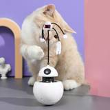 SHEIN Pet Supplies Cat Toy, Interactive 3-In-1 Robot Pendulum, Laser For Cats
