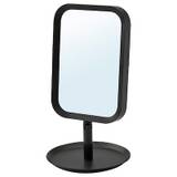 IKEA - LINDBYN bordspejl, sort, 14x27 cm