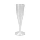 Plastglas Champagneglas 10cl - 12stk