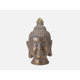 Buddha Hoved Antique Gold 53 cm