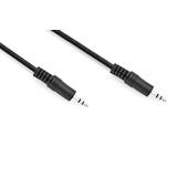 MiniJack kabel (3.5 mm stereo han - han) | 1 meter | PRIS-MATCH