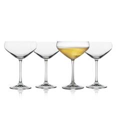 Lyngby Glas Juvel Champagneglas 34 cl 4 stk.