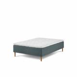 Comfort | Boxmadras 120 x 200 cm - Grøn stof