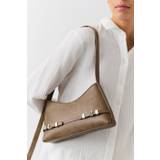 Gina Tricot - Belt shoulder bag - håndtasker- Brown - ONESIZE - Female