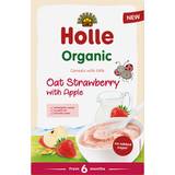 Holle oat cereals with milk, apple & strawberry Økologisk - 250 gram