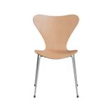 3107 stol, bøg/nine grey stel af Arne Jacobsen