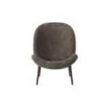 Vipp 466 Lodge Lounge Chair H: 91,5 cm - Dark Oak Curly/Sahara Produktionstid: ca. 6 uger