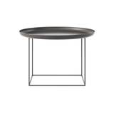 NORR11 - Duke Side & Coffee Table - Kaffebord - Earth Black - Mellem - D70 x H39/45/53 cm