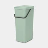 Affaldsspand m/låg sorteringskoncept 40 ltr - Grøn - Grøn - 40 Liter