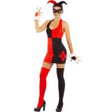 Harley Quinn® Kjole Kostume - Harley Quinn kostumer til kvinder