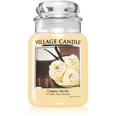 Village Candle Creamy Vanilla duftlys (Glass Lid) 602 g