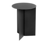 HAY - Slit Table Round High - Black