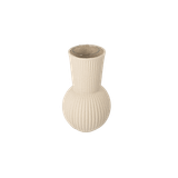 Ripple Vase - Lille - Sand / Small / Bare papir