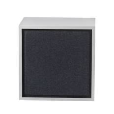 Muuto - Stacked Acoustic Panels - Hylde - Medium - Black Melange - L: 39,9 x H: 39,9 cm