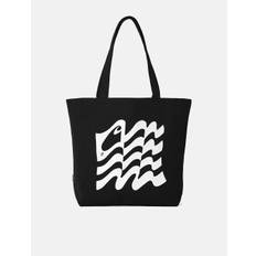 Carhartt-WIP Wavy State Tote Bag - Black/White - Black / One Size