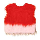 The Animals Observatory Shrew faux fur vest - multicoloured - 140