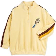 Mini Rodini - Organic Tennis terry sweatshirt - Gul - str. 4-5 år