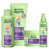Garnier Fructis Method for Curls Pre-Shampoo 200 ml + Shampoo 200 ml + Mask 370 ml + Leave-in 150 ml