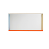 Colour frame mirror | Medium | Vitra - Blue/Orange
