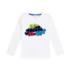 Marc Jacobs Kids Logo cotton jersey top - white - 140