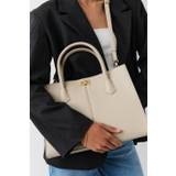 Gina Tricot - Clean large bag - håndtasker- Beige - ONESIZE - Female