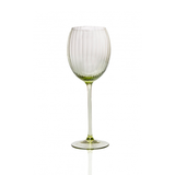 Anna von Lipa Lyon White Wine Vinglas - Olivegreen