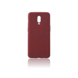 OnePlus 6T Cover Matte TPU i Rød