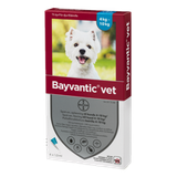 Bayvantic vet til hunde 4 -10 kg, 4 pipetter