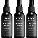 NYX PROFESSIONAL MAKEUP Makeup Setting Spray Matte Finish x 3