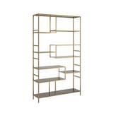 Kare Design Loft reol - gold - 195x115