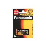 Panasonic Alkaline Batterier 9V