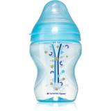 Tommee Tippee Closer To Nature Anti-colic Advanced Baby Bottle sutteflaske Slow Flow Blue 0 m+ 260 ml