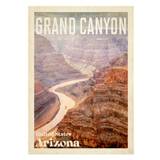 Grand Canyon Plakat (50x70 cm) - Verdensbyer plakater