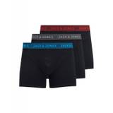 Jack & Jones 3-pak underbukser med bomuld i forskellige farver til drenge - Multifarvet - 140