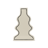 Paste Vase - Curvy - Off-white