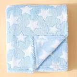 1pc Blue White Star Blanket, Soft Skin-friendly Wrap, Great Christmas Halloween Thanksgiving Day Gift