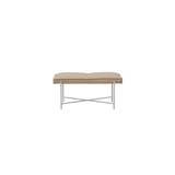 Piano Bench - Stainless Steel / ENVY Cognac 20320