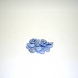 Acryl hjerter lyseblå 25mm