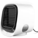 Luftkøler 4-i-1 ventilator / luftfugter / luftrenser med LED Hvid