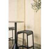 HAY Palissade Cone Table High + Bar Stool Havemøbelsæt - Anthracite