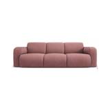 Molino 3-personers sofa i polyester B235 x D95 cm - Pink