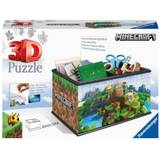 Ravensburger 3D-Puslespil 223brk. - Minecraft Treasure Box