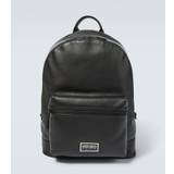Kenzo Crest leather backpack - black - One size fits all
