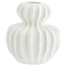 Madam Stoltz Vase 20 Cm - Vaser Porcelæn Hvid - YT22C495W-2