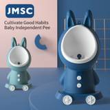Jmsc Vertical Baby Toilet Stand Potty Rabbit Diaper Kids Workout Bathroom Portable Split Toddler Travel Wall Hanging - Navy blue