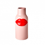 Keramik Vase stor - Red lips